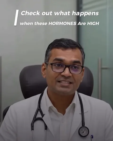 What happens in the body when these hormones are high